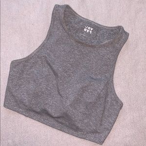 Workout crop top